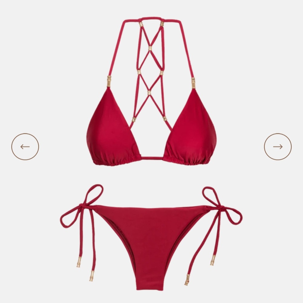 VIX Lucy side tie bottom large Brazilian